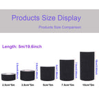 5-Size Waterproof Kinesiology Tape – Elastic Athletic Bands for Sports Recovery, Gym, Muscle Pain Relief & Strapping Support