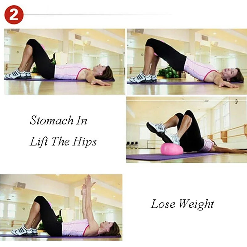 25cm Yoga Ball Exercise Gymnastic Fitness Pilates Ball Balance Exercise Gym Fitness Yoga Core Ball Indoor Training Equipment