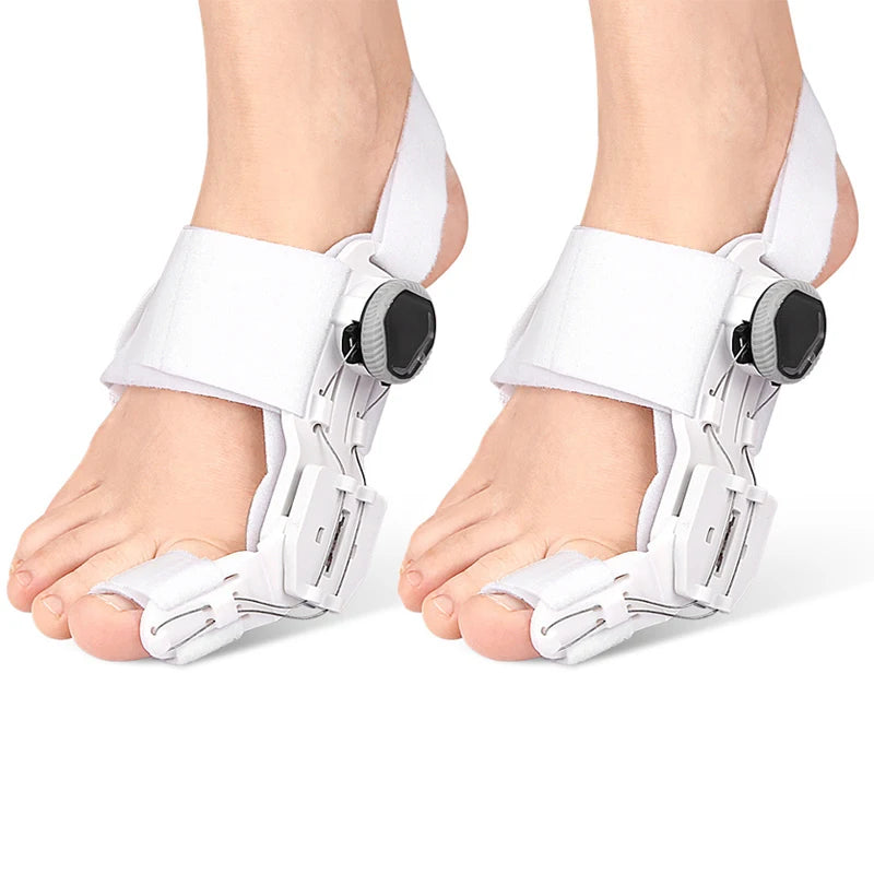 1PC Bunion Corrector Unisex Foot Hallux Valgus Braces Rotatable Toe Separator Straightener Adjustable Finger Toe Corrector