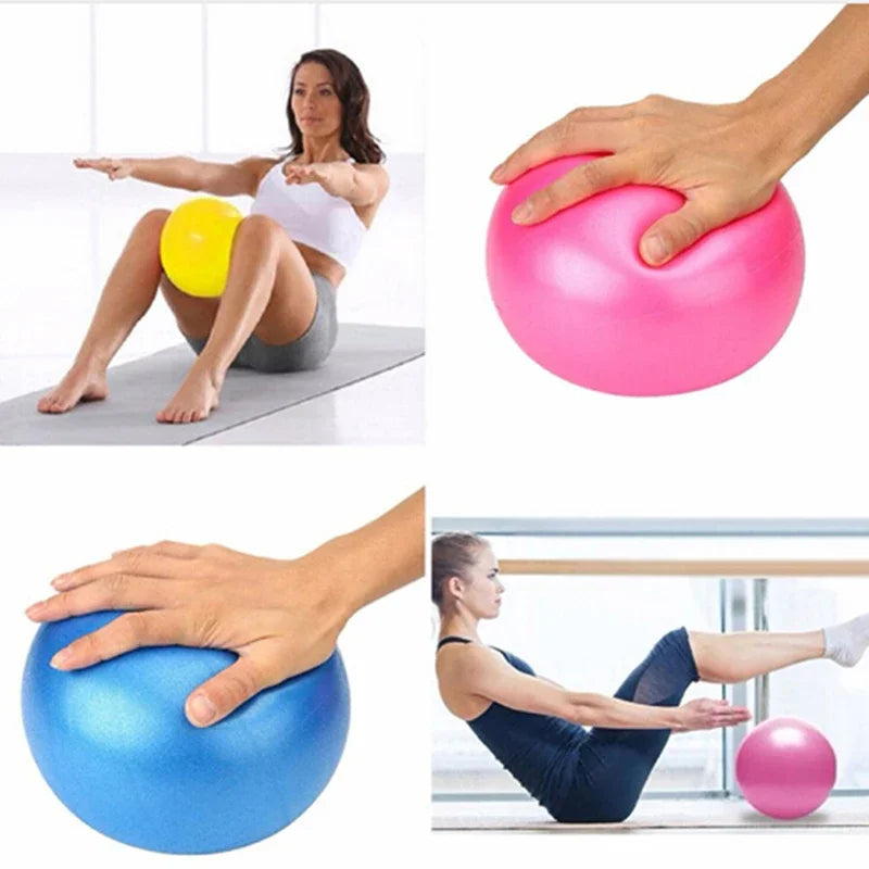25cm Yoga Ball Exercise Gymnastic Fitness Pilates Ball Balance Exercise Gym Fitness Yoga Core Ball Indoor Training Equipment